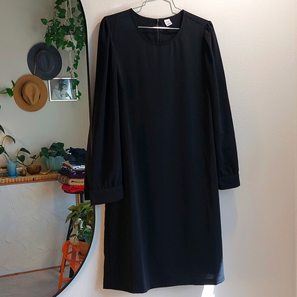 Black Shift Dress
